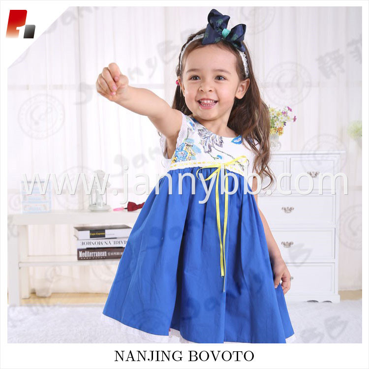 kids blue dress06